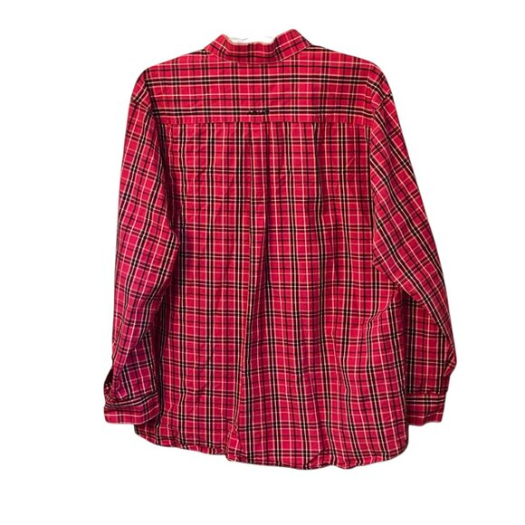ARIAT Pro Series Fitted Button Down‎ Long Sleeve Plaid Shirt XXL Western Cowboy - Picture 3 of 10